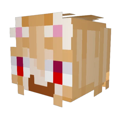 kss2003 Minecraft avatar head, 3D render
