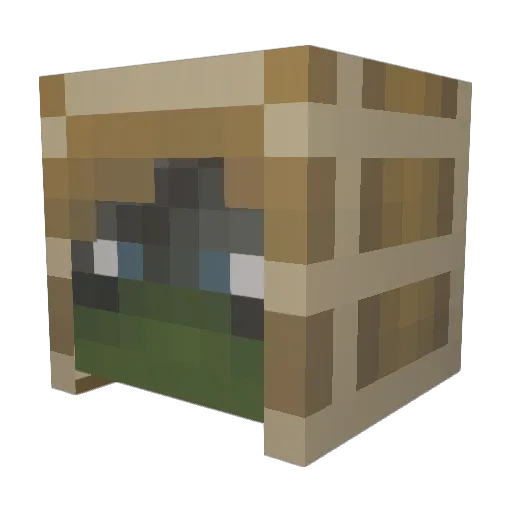 kss3006 Minecraft avatar head, 3D render