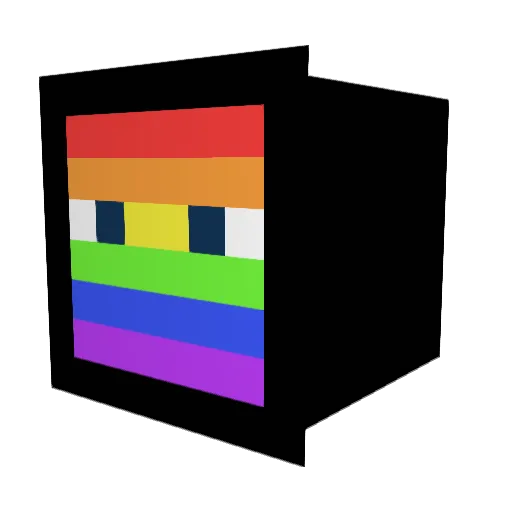 ksy0664 Minecraft avatar head, 3D render