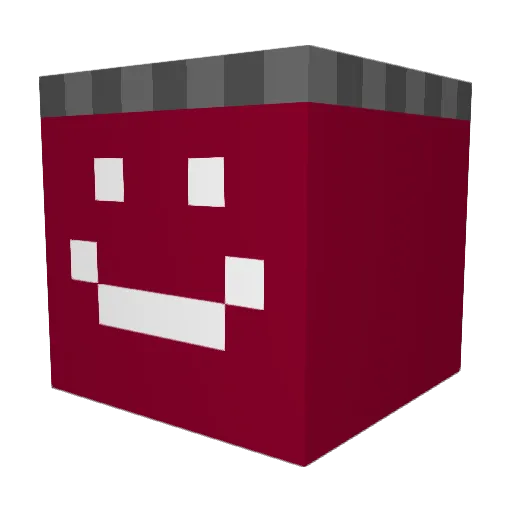 ktabora Minecraft avatar head, 3D render