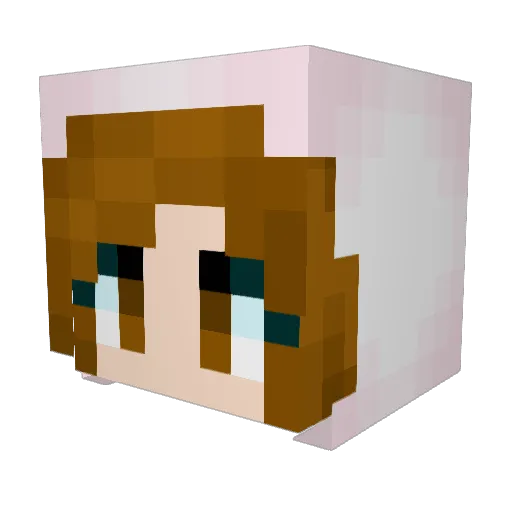 ktalbano Minecraft avatar head, 3D render