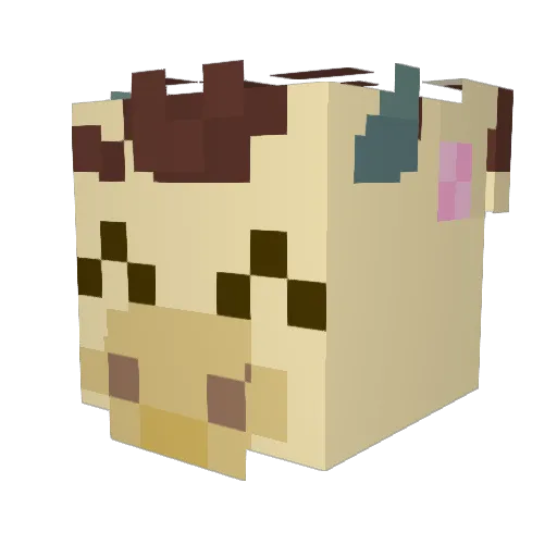 ktburns Minecraft avatar head, 3D render