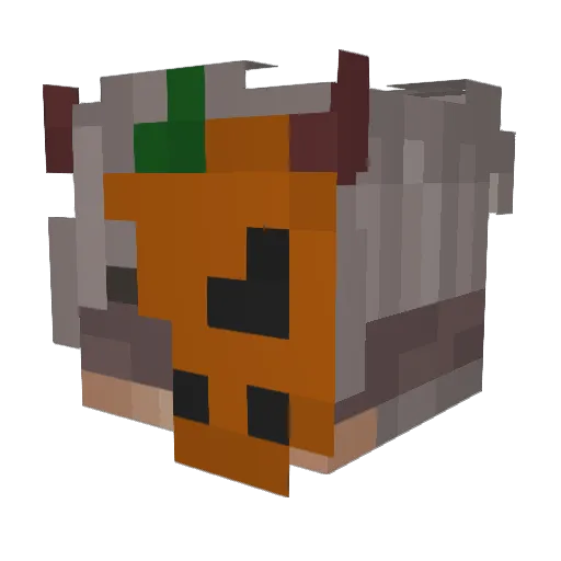 ktchupp Minecraft avatar head, 3D render