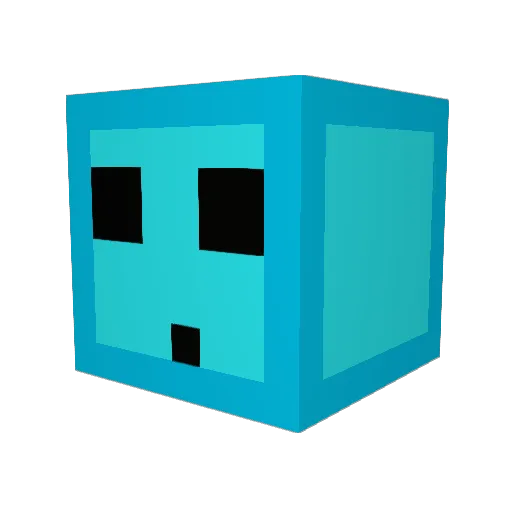 ktm_707 Minecraft avatar head, 3D render