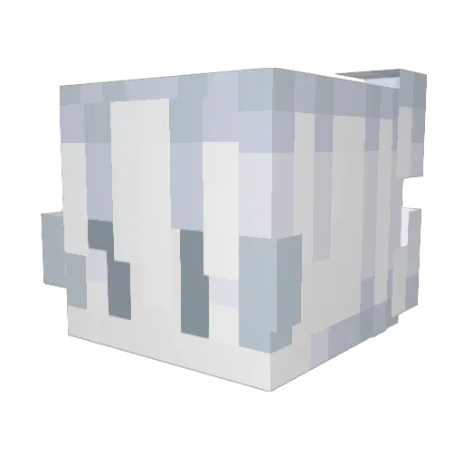 ktop0005 Minecraft avatar head, 3D render
