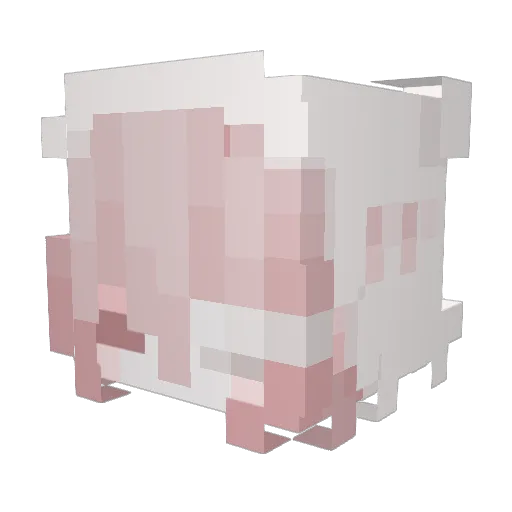 kty1219 Minecraft avatar head, 3D render