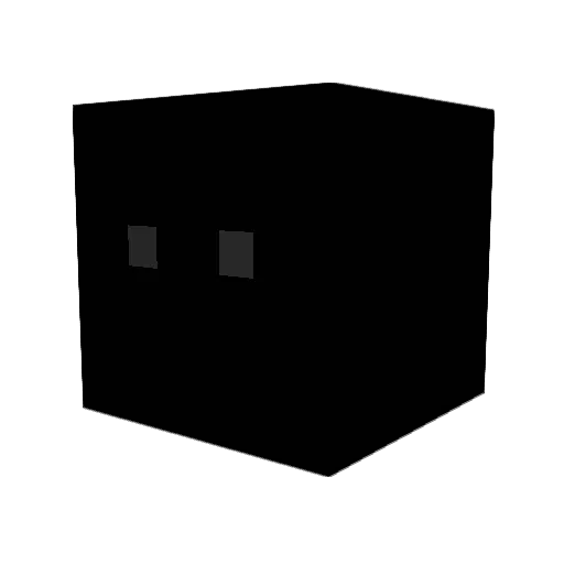 ku3apy Minecraft avatar head, 3D render