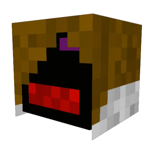 kuba0105 Minecraft avatar head, 3D render