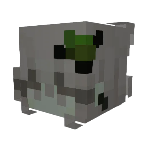 kubahmmmm Minecraft avatar head, 3D render