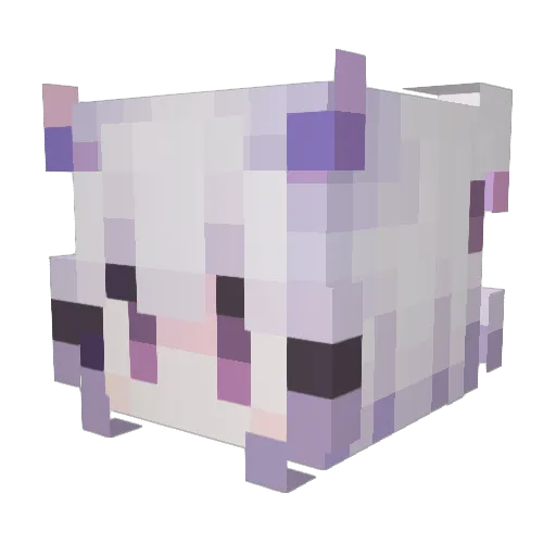kubcio035 Minecraft avatar head, 3D render