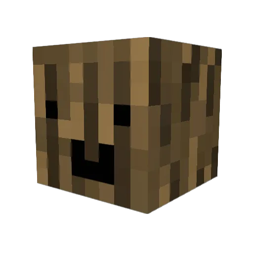kubek20013 Minecraft avatar head, 3D render