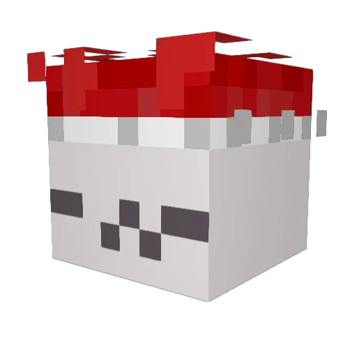kubikgood12 Minecraft avatar head, 3D render