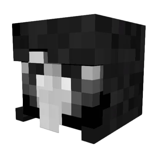 kubolix14 Minecraft avatar head, 3D render