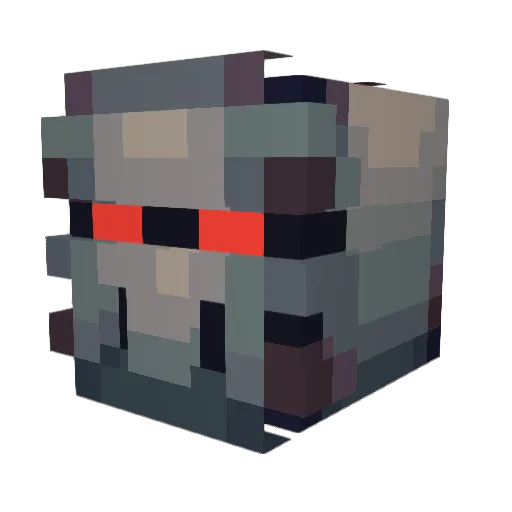kubsonek55432 Minecraft avatar head, 3D render