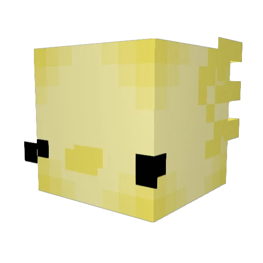 kubuspro123xx Minecraft avatar head, 3D render