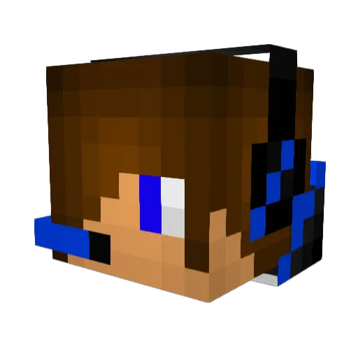 kuc2006 Minecraft avatar head, 3D render