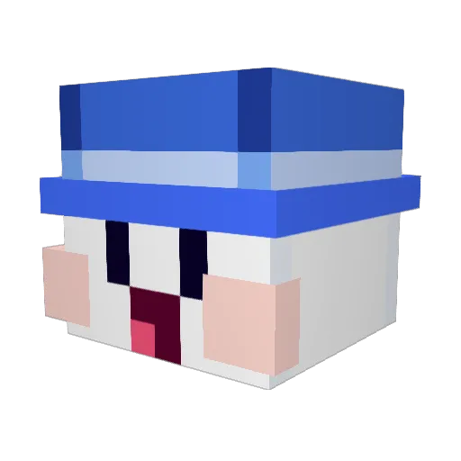 kuchenboss05 Minecraft avatar head, 3D render
