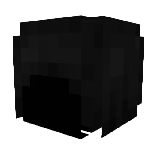 kucknischso Minecraft avatar head, 3D render
