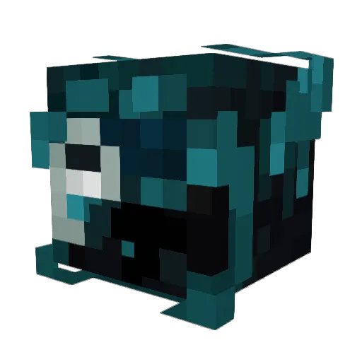kuddi_ Minecraft avatar head, 3D render
