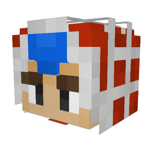 kugg3r Minecraft avatar head, 3D render