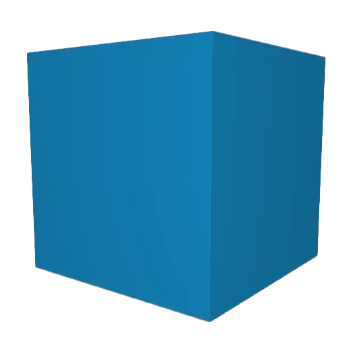 kuhmy Minecraft avatar head, 3D render