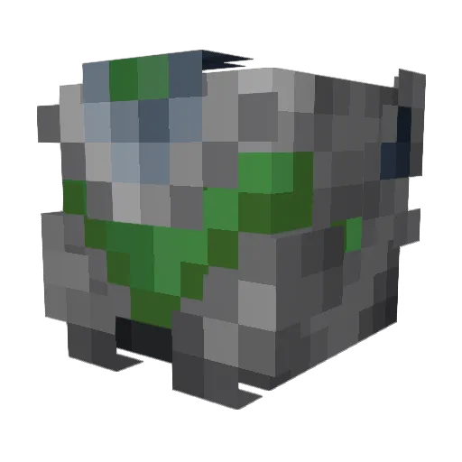 kuholi Minecraft avatar head, 3D render