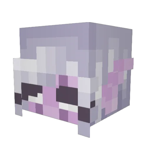 kukiyoo Minecraft avatar head, 3D render