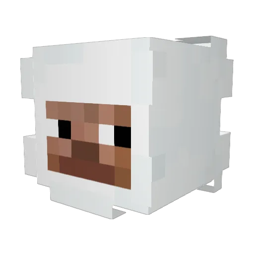 kukmaruxd Minecraft avatar head, 3D render