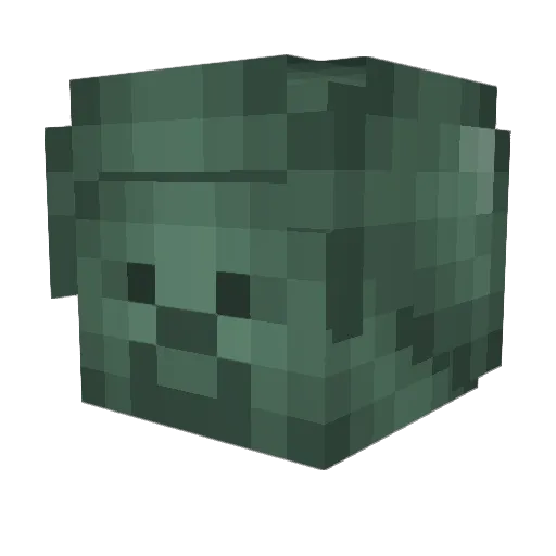 kukukamber_ Minecraft avatar head, 3D render