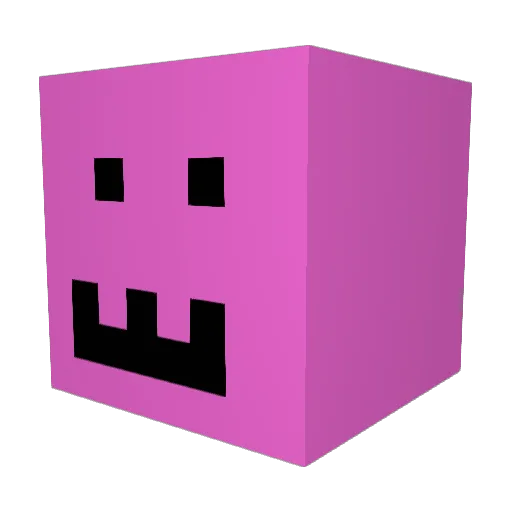kuldepl Minecraft avatar head, 3D render