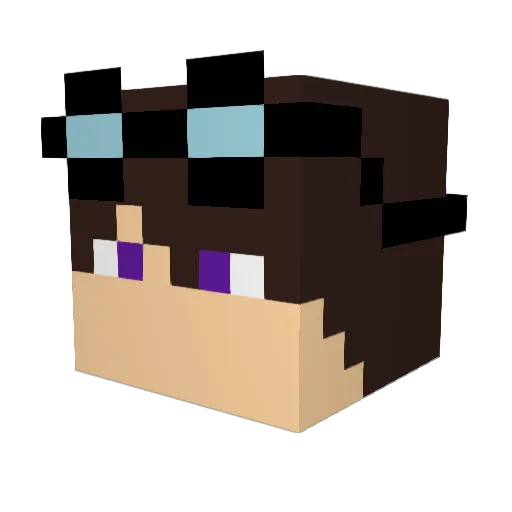 kulll9209 Minecraft avatar head, 3D render