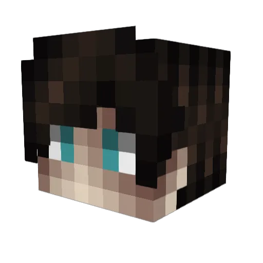 kulo_IWNL Minecraft avatar head, 3D render