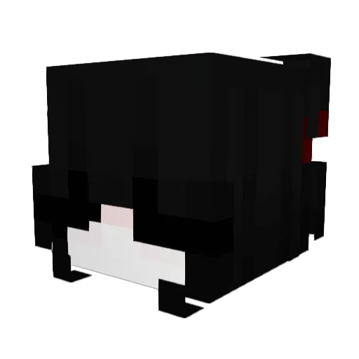 kulumagi Minecraft avatar head, 3D render