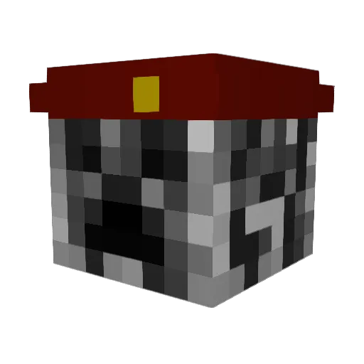 kumann123 Minecraft avatar head, 3D render
