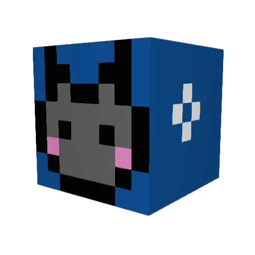 kumannen99 Minecraft avatar head, 3D render