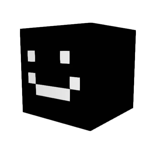kumiiplays Minecraft avatar head, 3D render
