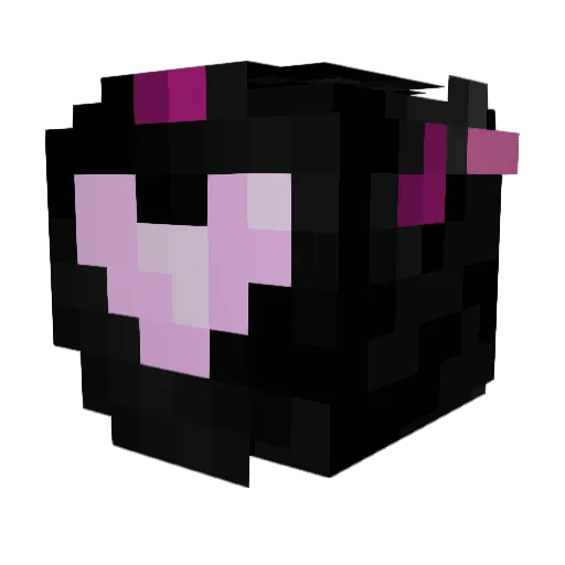 kundead Minecraft avatar head, 3D render