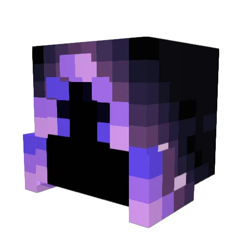 kungricke Minecraft avatar head, 3D render