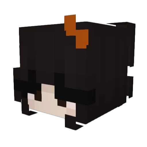 kunkunjj4 Minecraft avatar head, 3D render