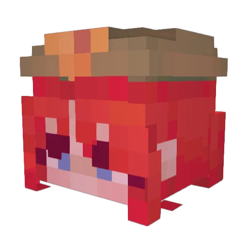 kunkunno1 Minecraft avatar head, 3D render