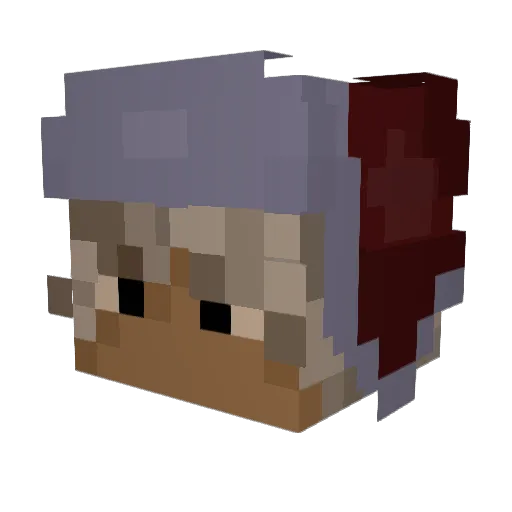 kupi453 Minecraft avatar head, 3D render