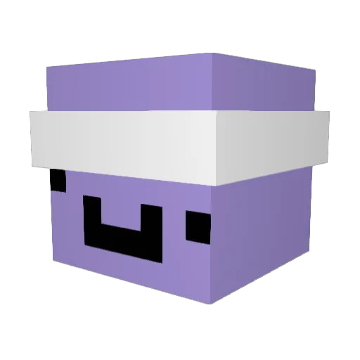 kupik13 Minecraft avatar head, 3D render