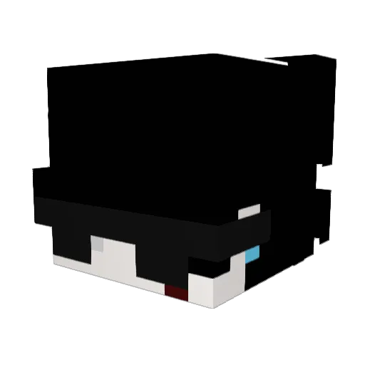 kuqe2115 Minecraft avatar head, 3D render