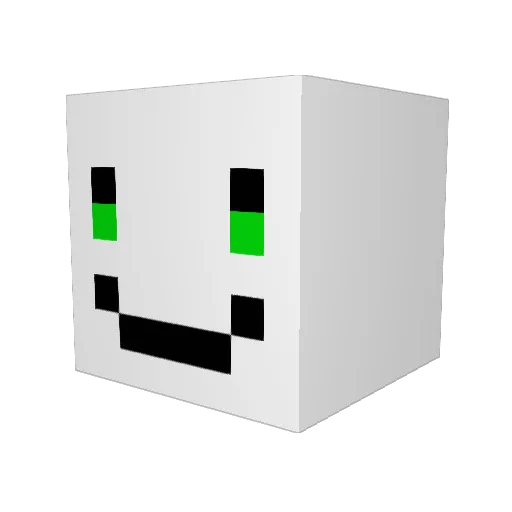 kurappi001 Minecraft avatar head, 3D render