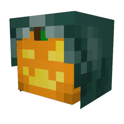 kurczygnat Minecraft avatar head, 3D render