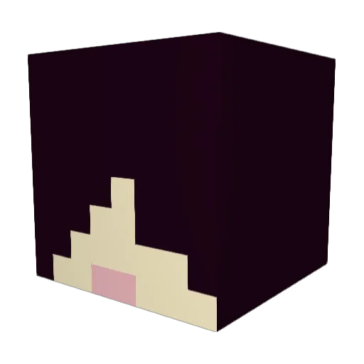 kurdtcobaine Minecraft avatar head, 3D render