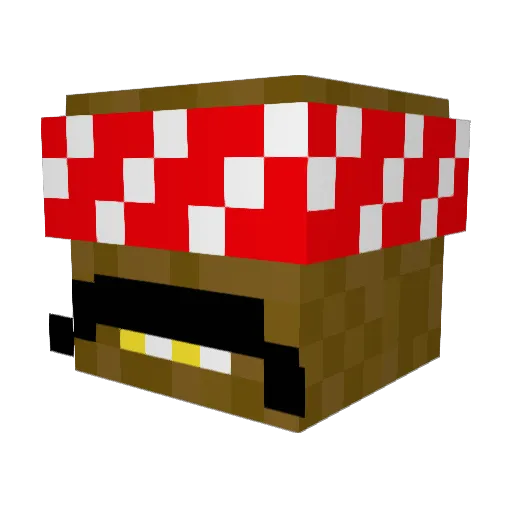 kurdy_stanczyk Minecraft avatar head, 3D render