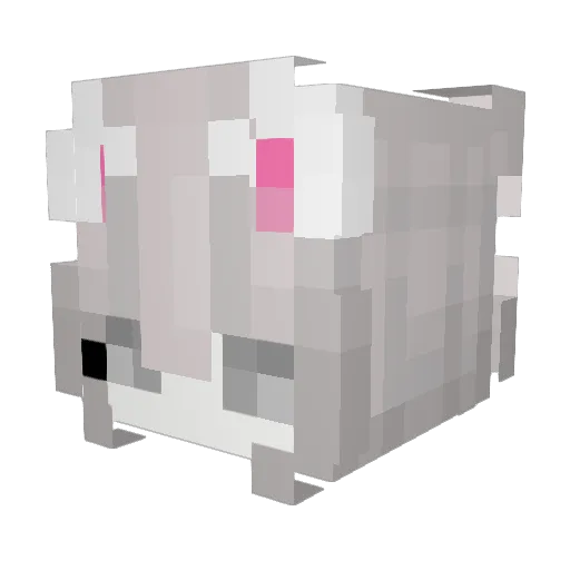 kuromii00 Minecraft avatar head, 3D render