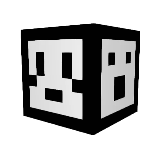 kuroshiro0f Minecraft avatar head, 3D render