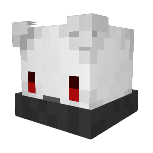 kuroten_22 Minecraft avatar head, 3D render